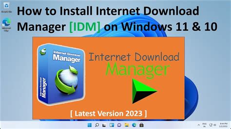 To download idm .